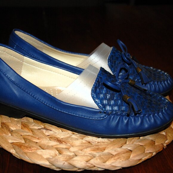 Brand New Blue Loafers - Picture 1 of 6